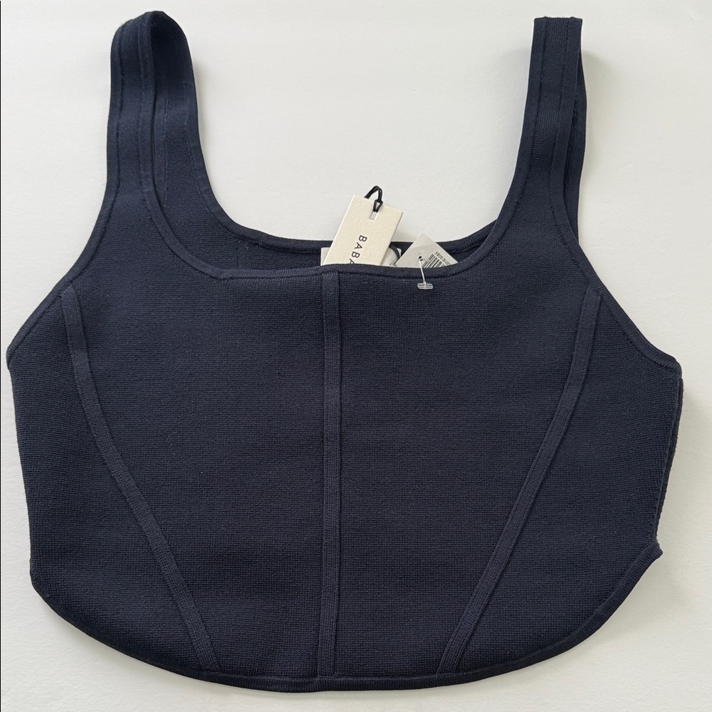 Babaton Women's Dark Blue Bra Top